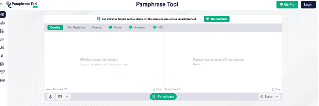 paraphrase Tool