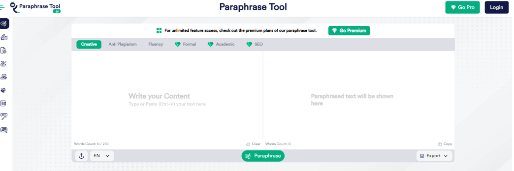 paraphrase Tool
