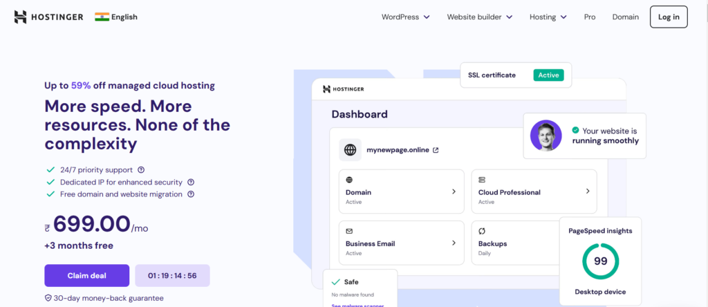hostinger cloud hosting