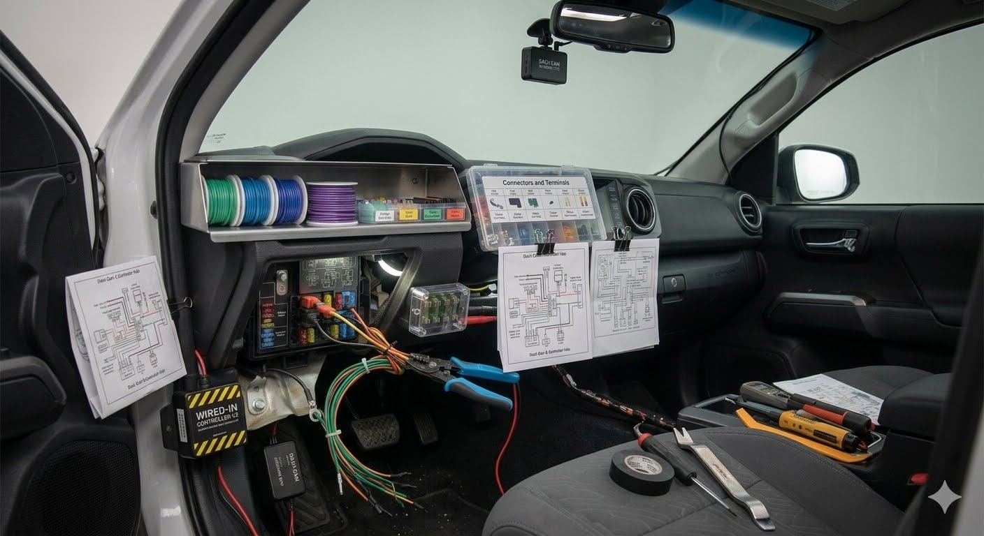 DIY Hardwire Dash Cam for 24/7 Recording